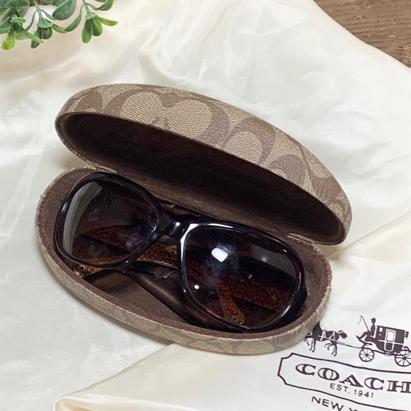 Coach Sunglasses Thompson (S806) Tortoise - Picture 2 of 7